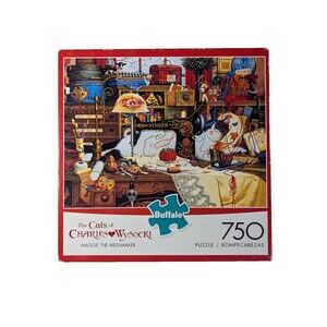 Charles Wysocki Maggie The Messmaker 750 PC Puzzle Buffalo Games